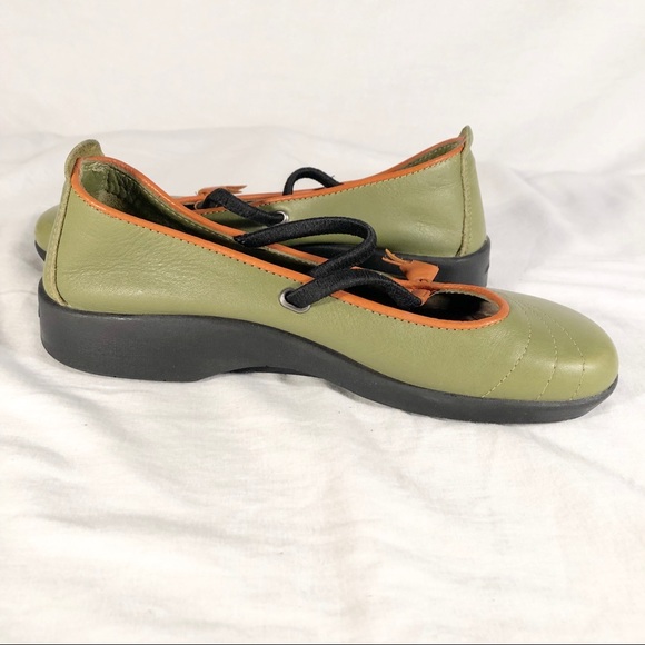A’rcopedico Slip On Flats Green Size 6 - Picture 4 of 8